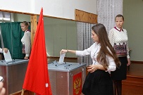 Выборы Президента Cовета старшеклассников лицея (30.09.2014)